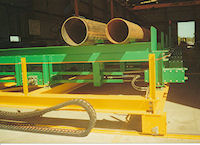 Kwinana - steel pipe loading system