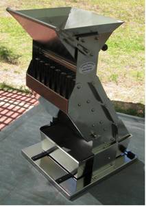 Three Tiered Riffle Splitter - back